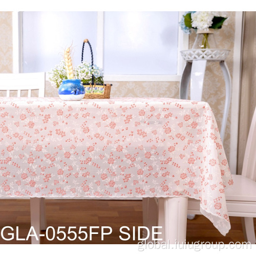 Lace Tablecloths PVC Heart Tablecloths Print Roll Table Cloth Supplier